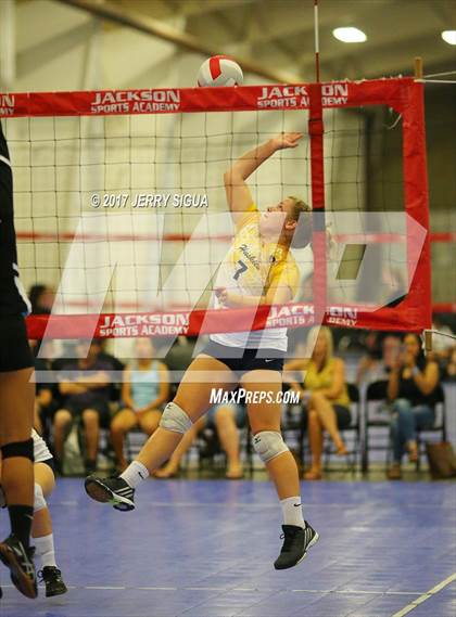 Thumbnail 1 in Sutter vs Lincoln (CIVT Pre-season Varsity Tournament) photogallery.