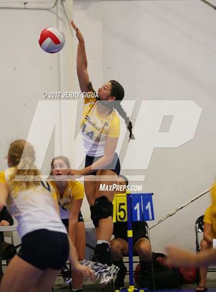 Thumbnail 3 in Sutter vs Lincoln (CIVT Pre-season Varsity Tournament) photogallery.
