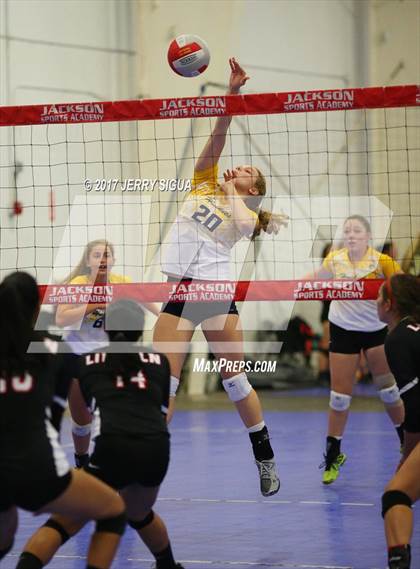 Thumbnail 2 in Sutter vs Lincoln (CIVT Pre-season Varsity Tournament) photogallery.
