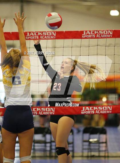 Thumbnail 1 in Sutter vs Lincoln (CIVT Pre-season Varsity Tournament) photogallery.