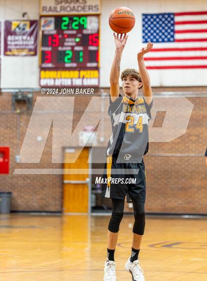 Thumbnail 1 in South Tahoe vs. Mineral County (Nelson Electric Rail City Classic) photogallery.