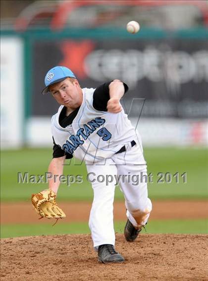 Thumbnail 1 in Cajon vs San Gorgonio (County Clash) photogallery.