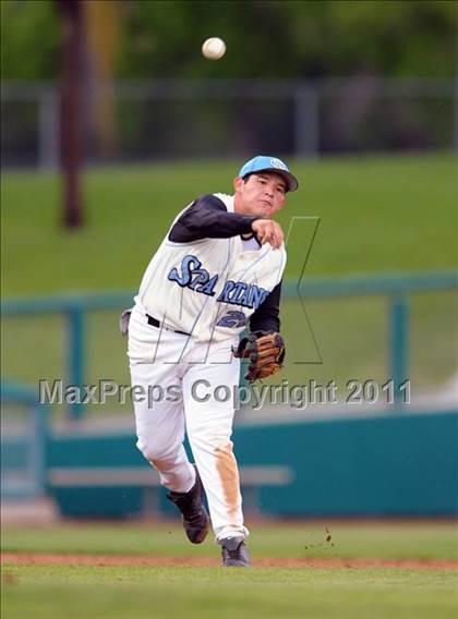 Thumbnail 2 in Cajon vs San Gorgonio (County Clash) photogallery.