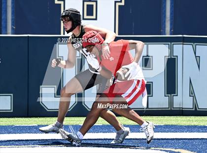Thumbnail 2 in Mater Dei vs, Servite (Brave 8 Invitational) photogallery.