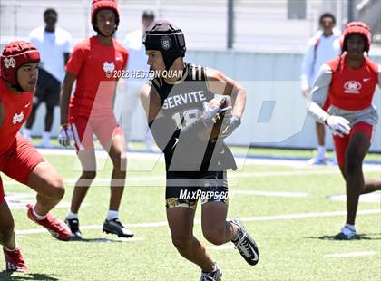 Thumbnail 2 in Mater Dei vs, Servite (Brave 8 Invitational) photogallery.