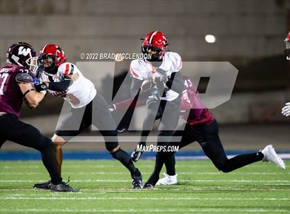 Thumbnail 3 in Horn vs Wylie (UIL 6A D1 Bi-District Playoff) photogallery.