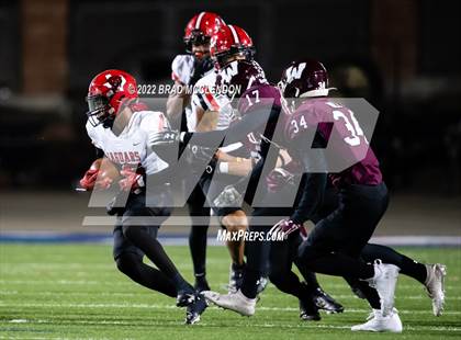 Thumbnail 2 in Horn vs Wylie (UIL 6A D1 Bi-District Playoff) photogallery.