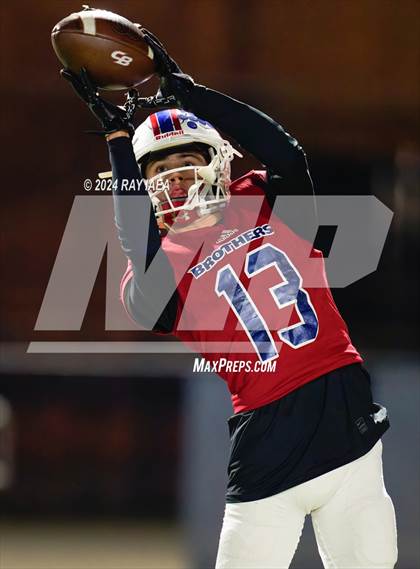 Thumbnail 1 in Christian Brothers vs. Destiny Christian Academy (CIF SJS D3 Quarterfinal) photogallery.