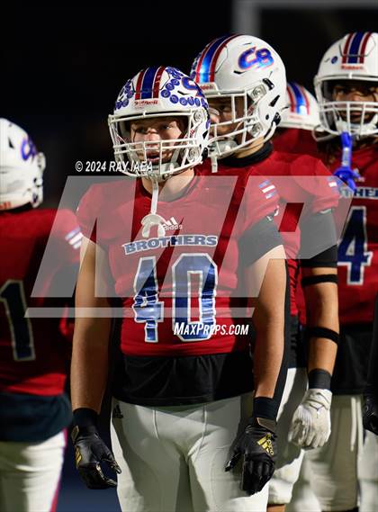 Thumbnail 1 in Christian Brothers vs. Destiny Christian Academy (CIF SJS D3 Quarterfinal) photogallery.
