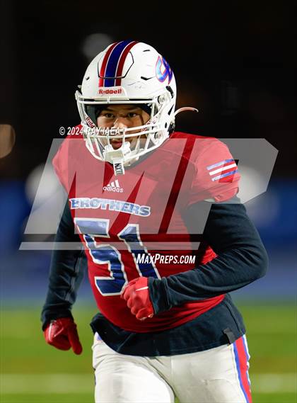 Thumbnail 3 in Christian Brothers vs. Destiny Christian Academy (CIF SJS D3 Quarterfinal) photogallery.