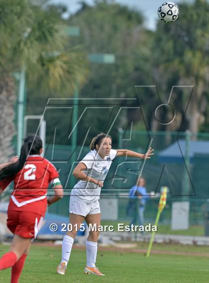Thumbnail 3 in Berkeley Prep vs Tampa Prep  Headmasters Challenge photogallery.