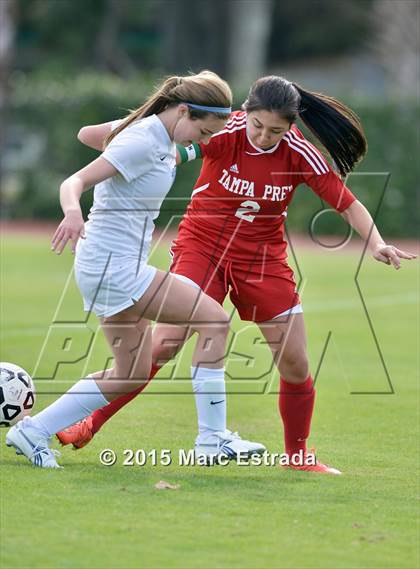 Thumbnail 1 in Berkeley Prep vs Tampa Prep  Headmasters Challenge photogallery.