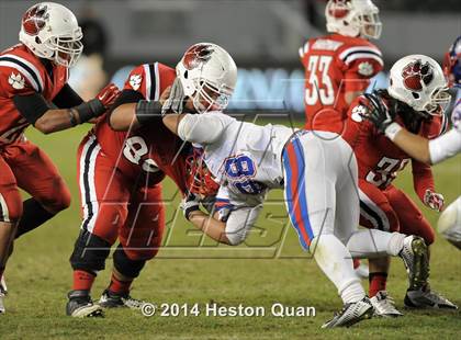 Thumbnail 1 in Clayton Valley Charter vs. Redlands East Valley (CIF State D2 Final) photogallery.