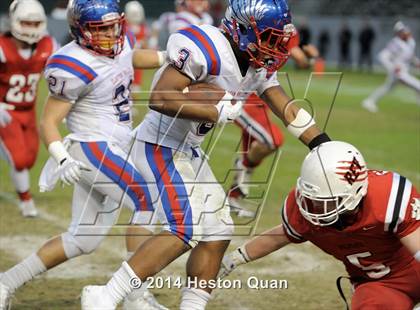 Thumbnail 1 in Clayton Valley Charter vs. Redlands East Valley (CIF State D2 Final) photogallery.