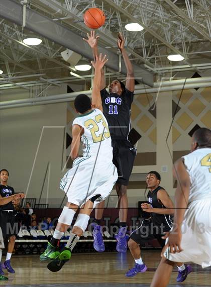 Thumbnail 2 in Long Beach Poly vs. Christian Brothers (MaxPreps Holiday Classic) photogallery.