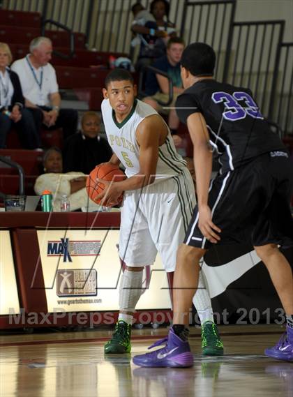 Thumbnail 2 in Long Beach Poly vs. Christian Brothers (MaxPreps Holiday Classic) photogallery.