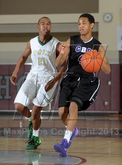 Thumbnail 3 in Long Beach Poly vs. Christian Brothers (MaxPreps Holiday Classic) photogallery.