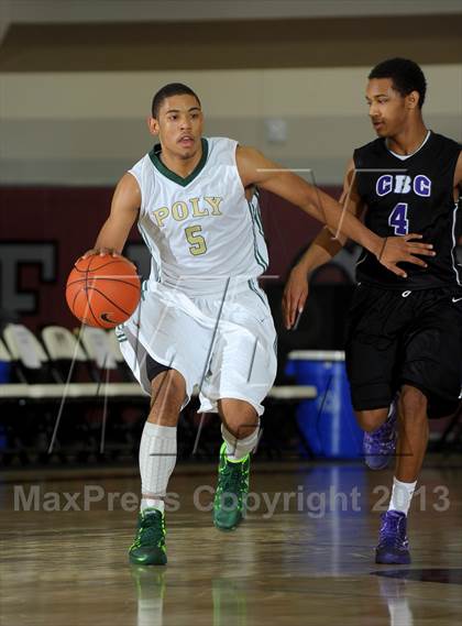 Thumbnail 2 in Long Beach Poly vs. Christian Brothers (MaxPreps Holiday Classic) photogallery.