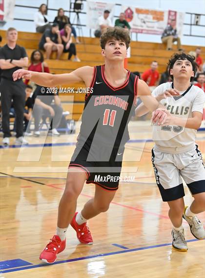 Thumbnail 1 in Kellis vs. Coconino (Moon Valley Beyond Basketball Thanksgiving Tournament) photogallery.