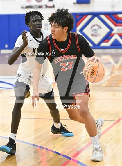 Thumbnail 2 in Kellis vs. Coconino (Moon Valley Beyond Basketball Thanksgiving Tournament) photogallery.