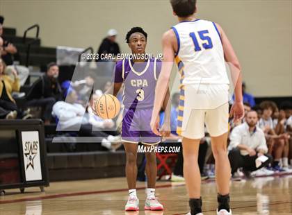 Thumbnail 1 in Christ Presbyterian Academy vs. Goodpasture Christian photogallery.