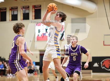 Thumbnail 1 in Christ Presbyterian Academy vs. Goodpasture Christian photogallery.