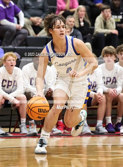 Thumbnail 3 in Christ Presbyterian Academy vs. Goodpasture Christian photogallery.