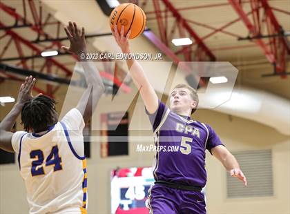 Thumbnail 1 in Christ Presbyterian Academy vs. Goodpasture Christian photogallery.