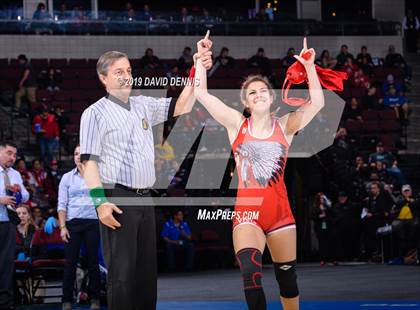 Thumbnail 3 in CIF State Girls Wrestling Championships (Finals) photogallery.