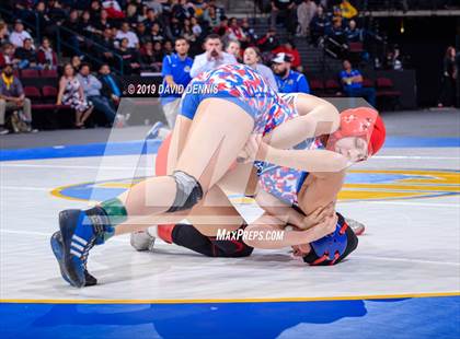 Thumbnail 1 in CIF State Girls Wrestling Championships (Finals) photogallery.
