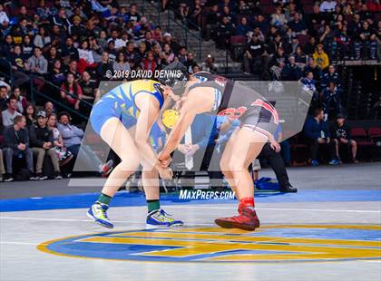 Thumbnail 3 in CIF State Girls Wrestling Championships (Finals) photogallery.