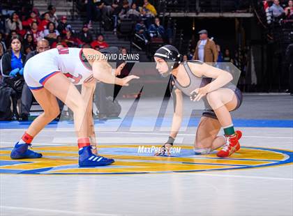 Thumbnail 2 in CIF State Girls Wrestling Championships (Finals) photogallery.