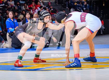 Thumbnail 1 in CIF State Girls Wrestling Championships (Finals) photogallery.
