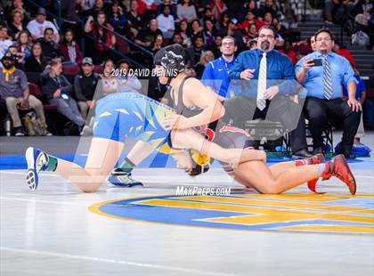 Thumbnail 2 in CIF State Girls Wrestling Championships (Finals) photogallery.