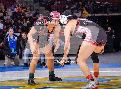Thumbnail 3 in CIF State Girls Wrestling Championships (Finals) photogallery.