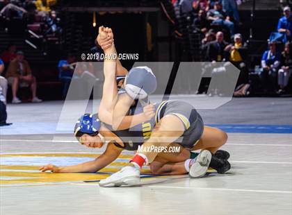 Thumbnail 1 in CIF State Girls Wrestling Championships (Finals) photogallery.