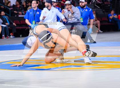 Thumbnail 1 in CIF State Girls Wrestling Championships (Finals) photogallery.