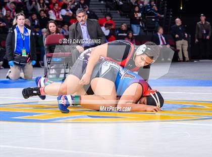 Thumbnail 1 in CIF State Girls Wrestling Championships (Finals) photogallery.