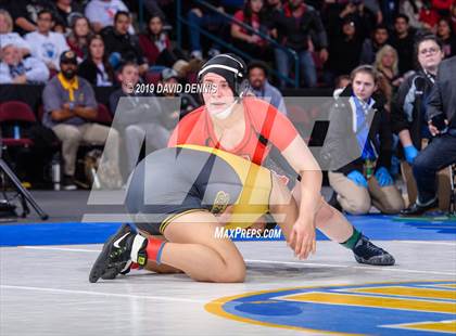 Thumbnail 2 in CIF State Girls Wrestling Championships (Finals) photogallery.