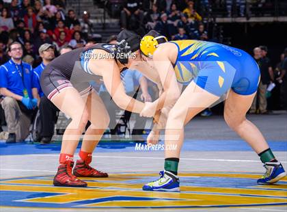 Thumbnail 2 in CIF State Girls Wrestling Championships (Finals) photogallery.