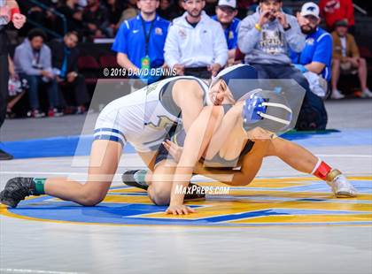Thumbnail 3 in CIF State Girls Wrestling Championships (Finals) photogallery.
