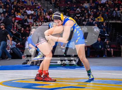 Thumbnail 1 in CIF State Girls Wrestling Championships (Finals) photogallery.