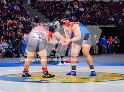 Thumbnail 3 in CIF State Girls Wrestling Championships (Finals) photogallery.