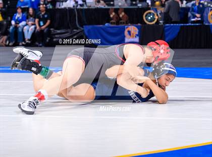 Thumbnail 1 in CIF State Girls Wrestling Championships (Finals) photogallery.