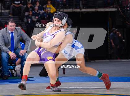 Thumbnail 1 in CIF State Girls Wrestling Championships (Finals) photogallery.