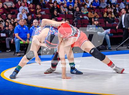 Thumbnail 1 in CIF State Girls Wrestling Championships (Finals) photogallery.
