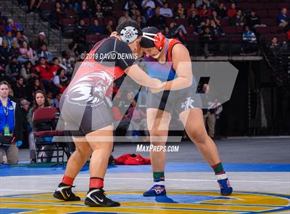 Thumbnail 2 in CIF State Girls Wrestling Championships (Finals) photogallery.