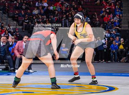 Thumbnail 3 in CIF State Girls Wrestling Championships (Finals) photogallery.