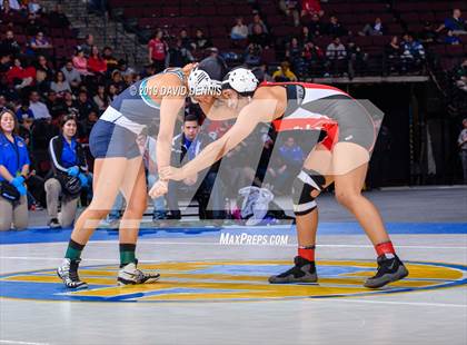 Thumbnail 3 in CIF State Girls Wrestling Championships (Finals) photogallery.