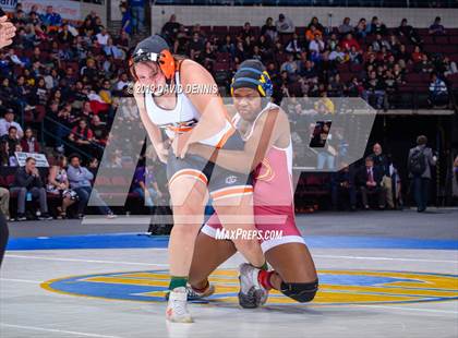 Thumbnail 3 in CIF State Girls Wrestling Championships (Finals) photogallery.